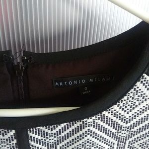 Antonio Melani black & white dress
